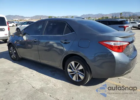 2014 Toyota Corolla Eco из США, поврежденный, VIN 5YFBPRHE6EP131603